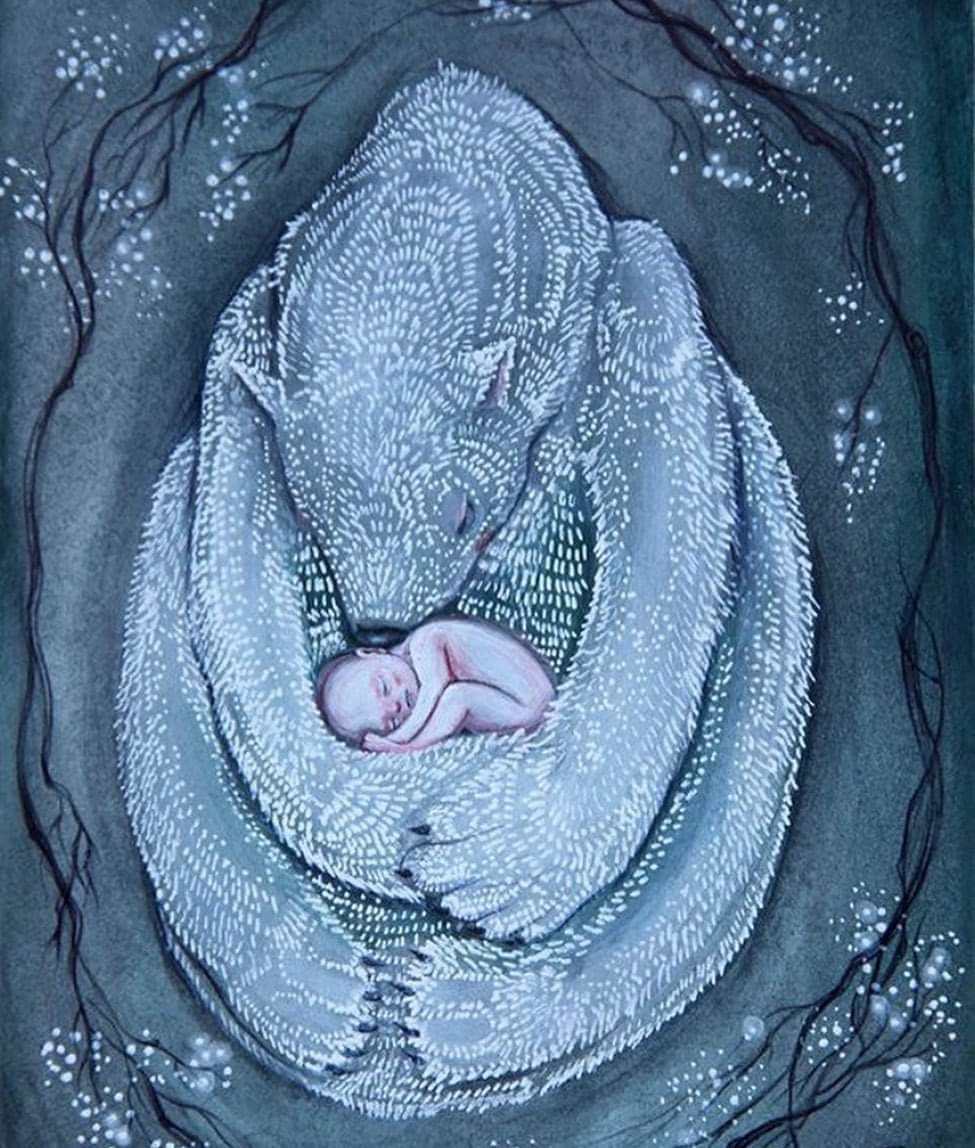 Journey inside cuddle painting